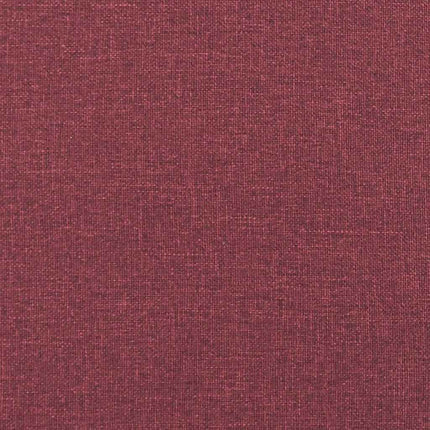 Vardagsrumsoffa Vinröd 250 x 77 x 76 cm Polyester