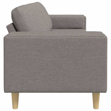 Vardagsrumsoffa Taupe 250 x 77 x 76 cm Polyester