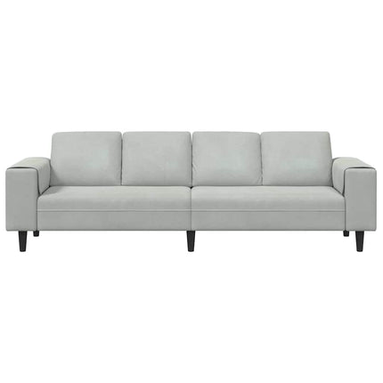 Vardagsrumsoffa Ljusgrå 250 x 77 x 76 cm