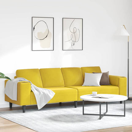 Vardagsrumsoffa Gul 250 x 77 x 76 cm