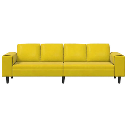 Vardagsrumsoffa Gul 250 x 77 x 76 cm