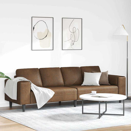 Vardagsrumsoffa Brun 250 x 77 x 76 cm