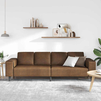 Vardagsrumsoffa Brun 250 x 77 x 76 cm
