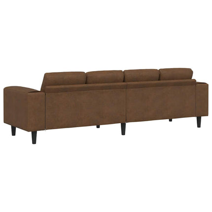 Vardagsrumsoffa Brun 250 x 77 x 76 cm