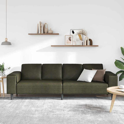 Vardagsrumsoffa Armégrön 250 x 77 x 76 cm