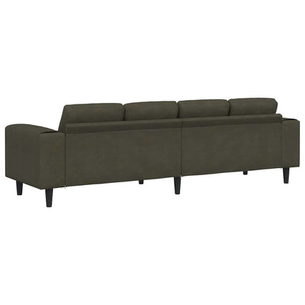 Vardagsrumsoffa Armégrön 250 x 77 x 76 cm
