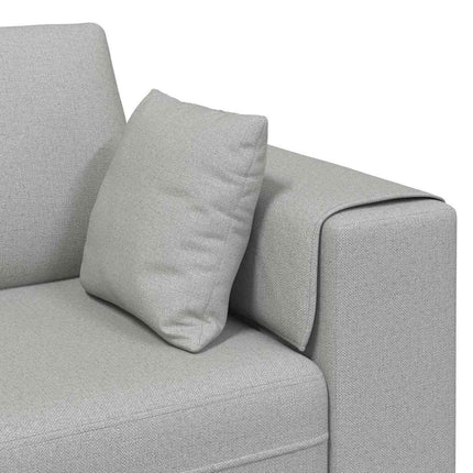 Soffa Moln Grå 250 x 77 x 76 cm tyg