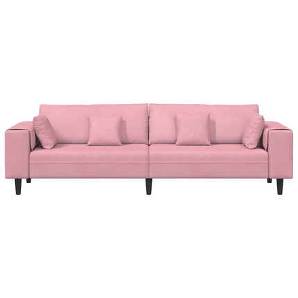 Soffa Rosa 250 x 77 x 76 cm Sammet