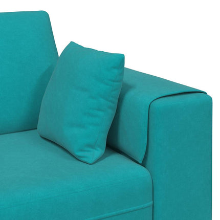 Soffa Turkos 250 x 77 x 76 cm Sammet