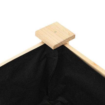 Trädgårdsplanterare Beige 71 x 37 x 76,5 cm Massivt Furu