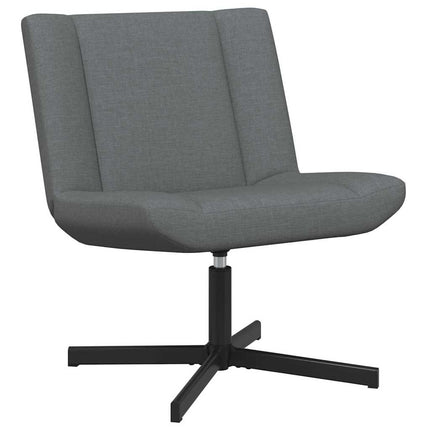 Skrivstol Mörkgrå 63 x 75 x 76 cm tyg
