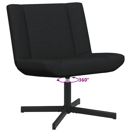 Skrivstol Svart 63 x 75 x 76 cm tyg