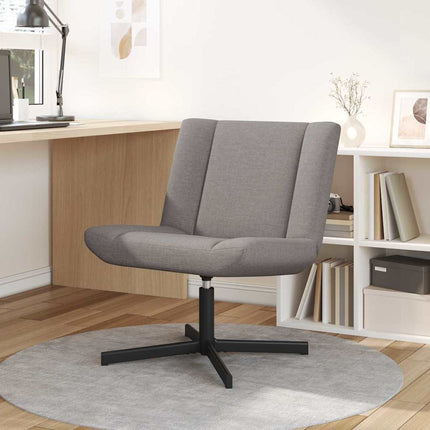Skrivstol Taupe 63 x 75 x 76 cm tyg