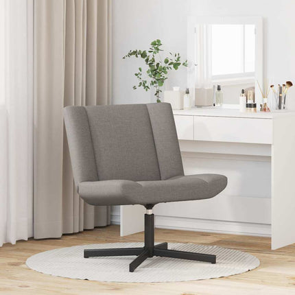 Skrivstol Taupe 63 x 75 x 76 cm tyg