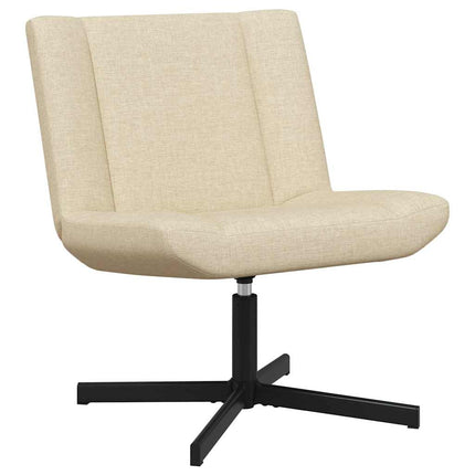 Skrivstol Gräddvit 63 x 75 x 76 cm tyg