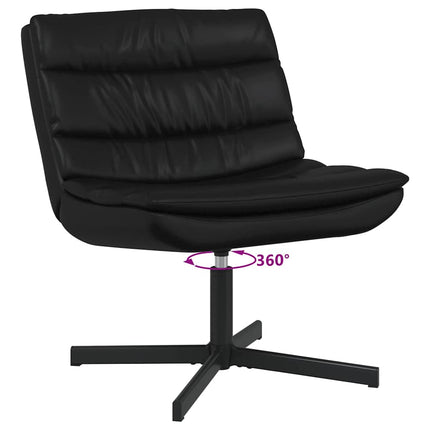 Skrivstol Svart 63 x 75 x 76 cm PU