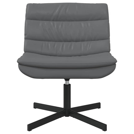 Skrivstol Grå 63 x 75 x 76 cm PU