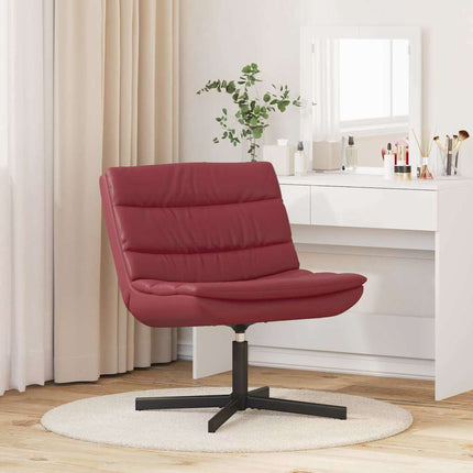 Skrivstol Vinröd 63 x 75 x 76 cm PU