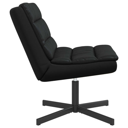 Skrivstol Svart 63 x 75 x 76 cm Glansig PU
