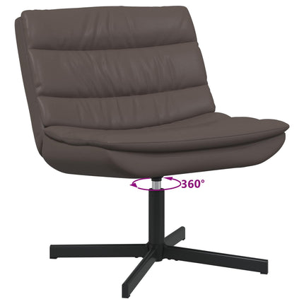 Skrivstol Brun 63 x 75 x 76 cm Glansig PU