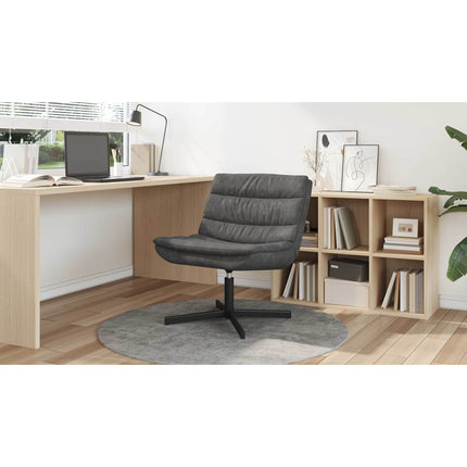 Skrivstol Svart 63 x 75 x 76 cm Antik PU