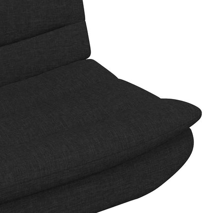 Skrivstol Svart 63 x 75 x 76 cm tyg