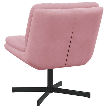 Svängbar Avkopplingsstol Rosa 63 x 75 x 76 cm Sammet