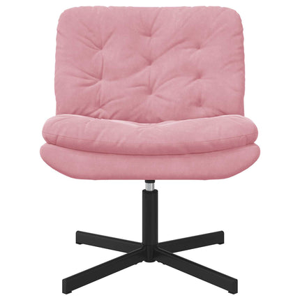 Svängbar Avkopplingsstol Rosa 63 x 75 x 76 cm Sammet