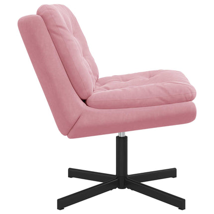 Svängbar Avkopplingsstol Rosa 63 x 75 x 76 cm Sammet