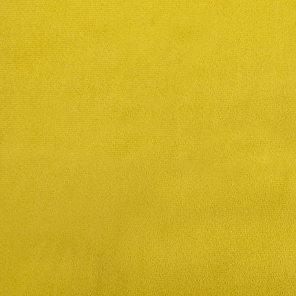 Svängbar Avkopplingsstol Gul 63 x 75 x 76 cm Sammet