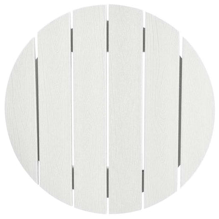 Trädgårds Bar Set 3 st Vit HDPE