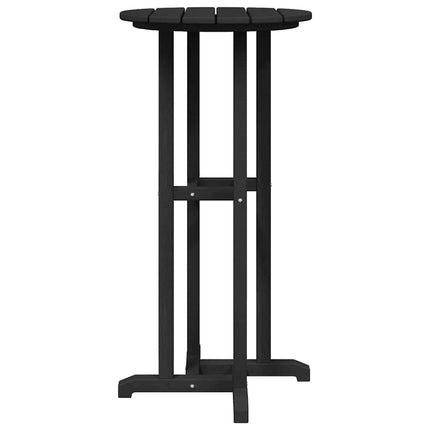 Trädgårds Bar Set 3 st Svart HDPE