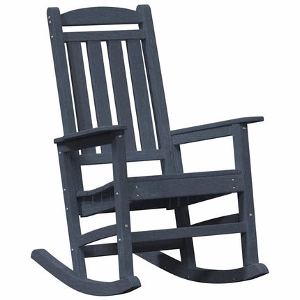 Gungstol 2 pcs Marinblå 92 x 70 x 108 cm polyeten