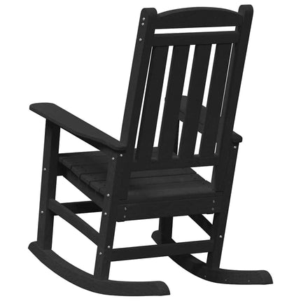 Gungstol 2 st Svart polyeten