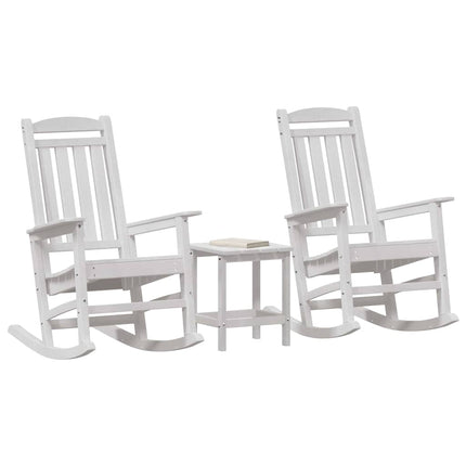 Gungstol 3 pcs Vit polyeten