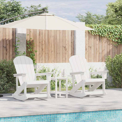 Adirondack Gungstolar 2 st Vit HDPE