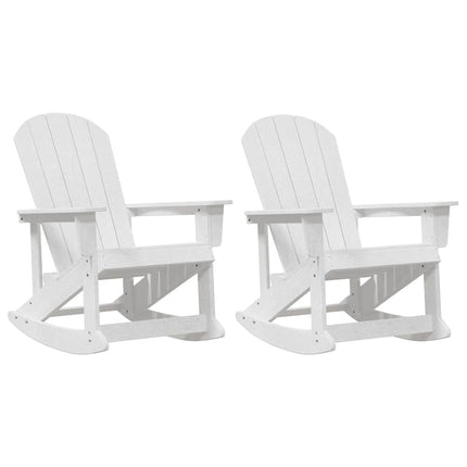 Adirondack Gungstolar 2 pcs Vit HDPE