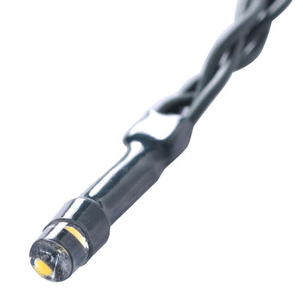 Plastkulor av buxbom med LED-lampor 2 st gröna 47 cm