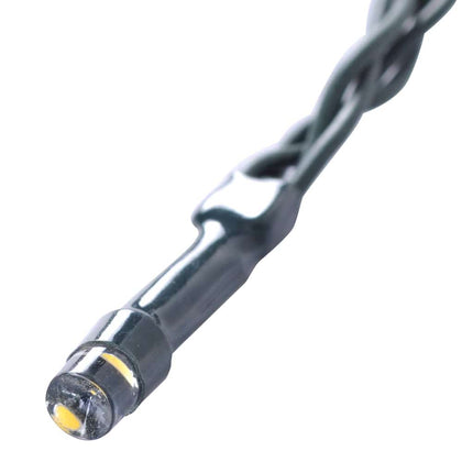 Plastkulor av buxbom med LED-lampor 2 st gröna 45 cm