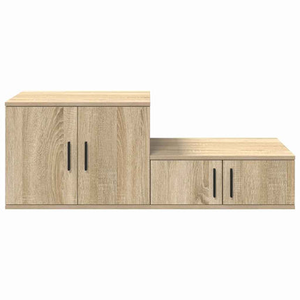 Förvaringsskåp 2 pcs Sonoma-ek 108 x 41 x 40 cm Konstruerat trä