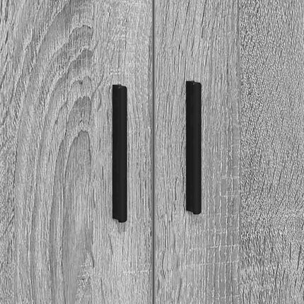 Förvaringsskåp 2 pcs Grå Sonoma 103 x 41 x 40 cm