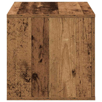 Förvaringsskåp 2 pcs Gammalt trä 103 x 41 x 40 cm
