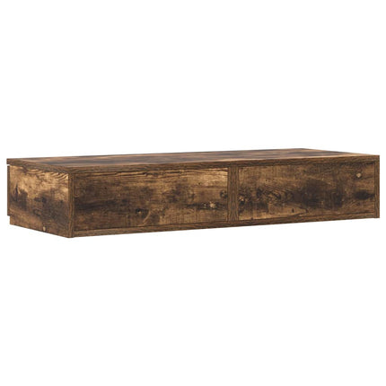 Sänglådor med låda Rökt ek 100 x 36,5 x 16,5 cm Konstruerat trä