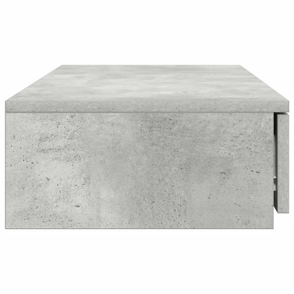 Sänglådor Betonggrå 80 x 36,5 x 16,5 cm Konstruerat trä