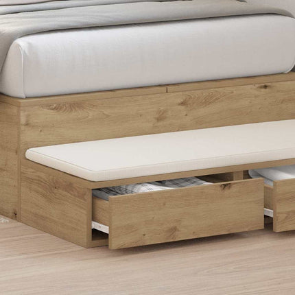 Sänglådor Artisan Ek 80 x 36,5 x 16,5 cm Konstruerat trä