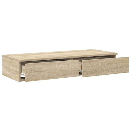 Sänglådor Sonoma-ek 90 x 36,5 x 16,5 cm Konstruerat trä