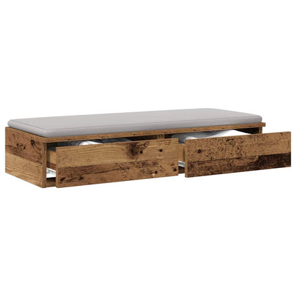 Sänglådor Gammalt trä 90 x 36,5 x 16,5 cm Konstruerat trä