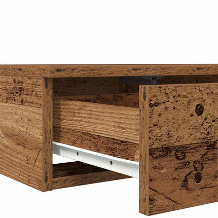 Sänglådor Gammalt trä 140 x 36,5 x 16,5 cm Konstruerat trä
