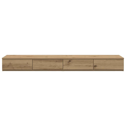 Sänglådor Artisan Ek 140 x 36,5 x 16,5 cm Konstruerat trä