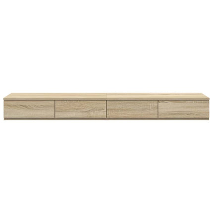 Sänglådor Sonoma-ek 150 x 36,5 x 16,5 cm Konstruerat trä